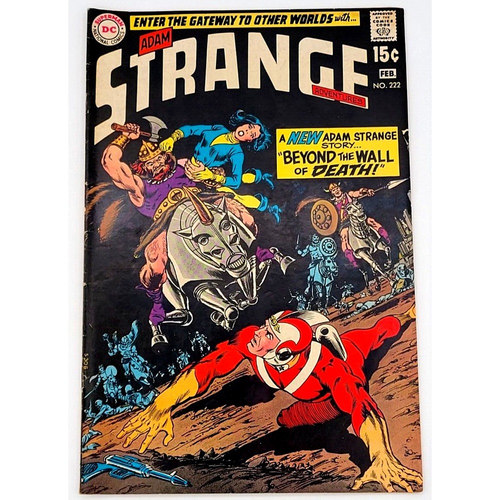 STRANGE ADVENTURES #222 (1969) / VF / ADAM‎ STRANGE SILVER AGE